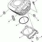 XT225L/XT225LC Цилиндр