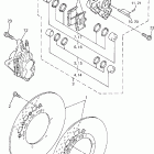 YZF-R7  YZFR7L Передний тормозной суппорт