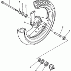 FZR600 Переднее колесо