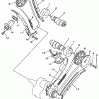 Virago 535 Цепь механизма газораспределения