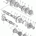 FZR600 Трансмиссия