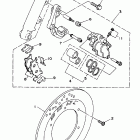 Virago 250 Передний тормозной суппорт
