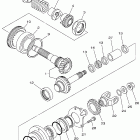 V Star 1100 Промежуточный ведущий вал