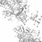 VIRAGO 1100-XV1100L/XV1100LC Головка цилиндра
