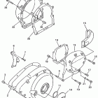 Royal Star Tour Classic Крышка картера двигателя