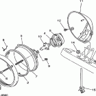 V-STAR CUSTOM-XVS650LC/XVS650L Фара