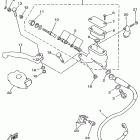 YZ 250 Главный тормозной цилиндр,передний