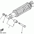 XT 225 Задняя подвеска