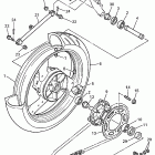 YZF 600R Заднее колесо