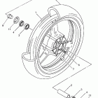 YZF-R7  YZFR7L Переднее колесо