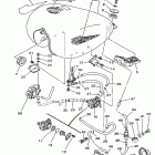 Virago 250 Топливный бак