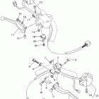 V Star 1100 Рулевые переключатели