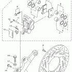 Road Star Silverado Задний суппорт тормозной