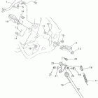 WR 400F Подножки