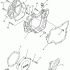 YZ 125 Крышка картера двигателя