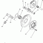 TT-R250 Муфта стартера