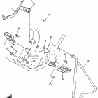 YZ 80 Подножки