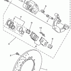 Virago 535 Передний тормоз