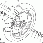V-STAR CLASSIC-XVS650ALC/XVS650AL Переднее колесо