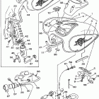 V-STAR CUSTOM-XVS650LC/XVS650L Топливный бак
