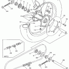 YZ 125 Заднее колесо