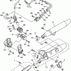 V-STAR CLASSIC-XVS650ALC/XVS650AL Выхлопная система