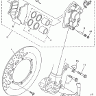 YZ 125 Передний тормозной суппорт