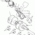 Royal Star Tour Classic Коленчатый вал и Поршень