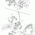 YZ 250 Задний суппорт тормозной