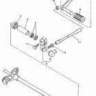 YZF 600R Вал переключения