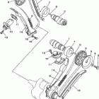 V-STAR CLASSIC-XVS650ALC/XVS650AL Цепь механизма газораспределения