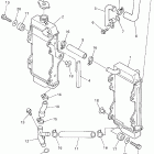 WR 400F Радиатор и Патрубки