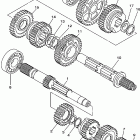 V-STAR CUSTOM-XVS650LC/XVS650L Трансмиссия