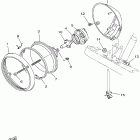 V Star 1100 Фара