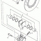 YZF-R1 Задний суппорт тормозной