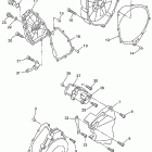 YZF-R1 Крышка картера двигателя