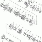 WR 400F Трансмиссия