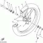 YZ 250 Переднее колесо