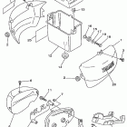 Virago 535 Боковая панель
