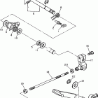 V-STAR CLASSIC-XVS650ALC/XVS650AL Вал переключения