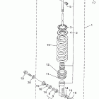 WR 400F Задняя подвеска
