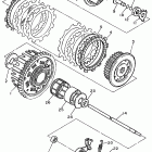 FZR600 Сцепление