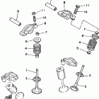V-STAR CLASSIC-XVS650ALC/XVS650AL Клапана