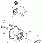 FZR600 Муфта стартера