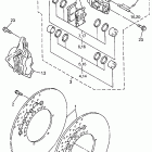 YZF-R1 Передний тормозной суппорт