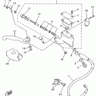 YZ 125 Главный тормозной цилиндр,передний