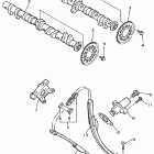 FZR600 Цепь механизма газораспределения