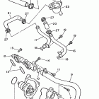 FZR600 Водяной насос