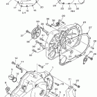 V Star 1100 Крышка картера двигателя