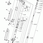 WR 400F Передняя вилка